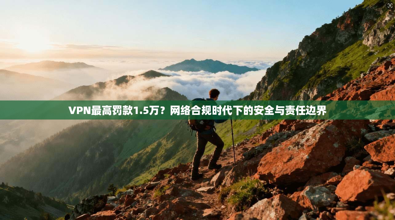 VPN最高罚款1.5万？网络合规时代下的安全与责任边界