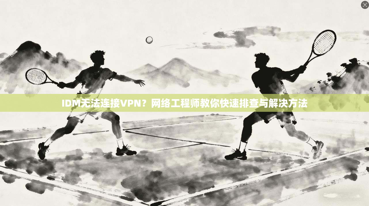 IDM无法连接VPN?网络工程师教你快速排查与解决方法 IDM无法连接VPN?网络工程师教你快速排查与解决方法