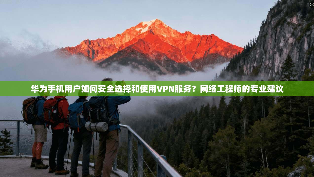 华为手机用户如何安全选择和使用VPN服务？网络工程师的专业建议