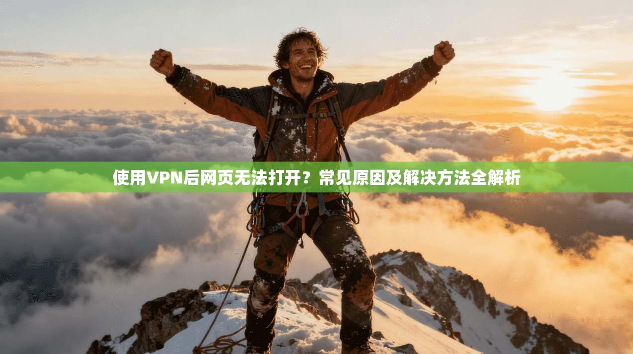 使用VPN后网页无法打开？常见原因及解决方法全解析
