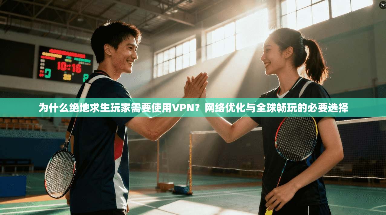 为什么绝地求生玩家需要使用VPN？网络优化与全球畅玩的必要选择
