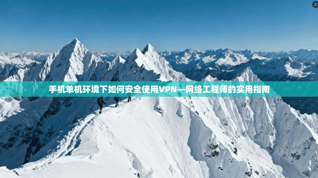 手机单机环境下如何安全使用VPN—网络工程师的实用指南
