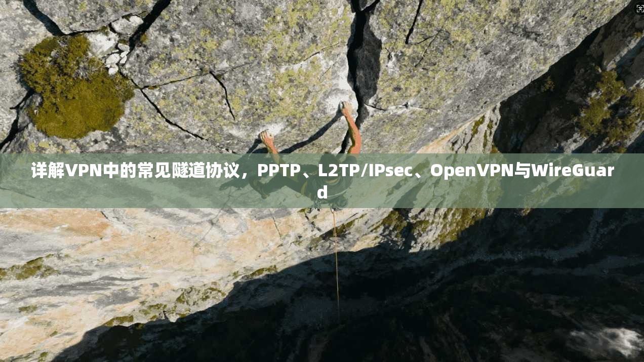 详解VPN中的常见隧道协议，PPTP、L2TP/IPsec、OpenVPN与WireGuard