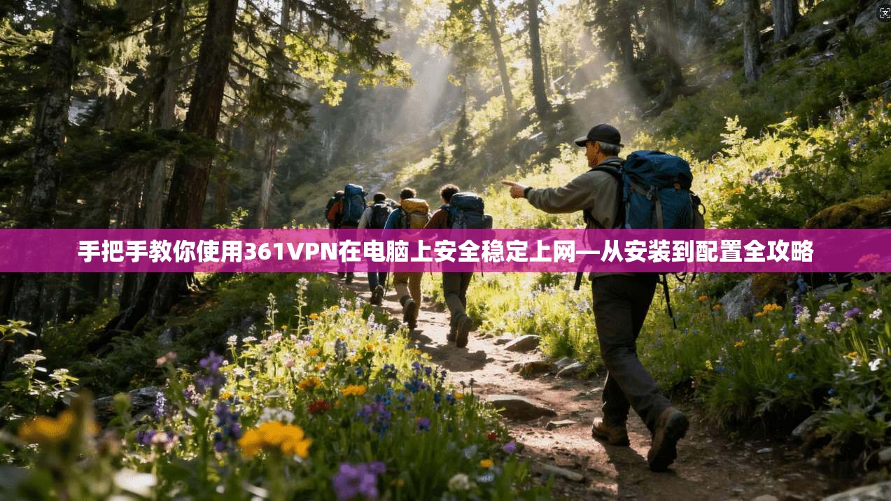 手把手教你使用361VPN在电脑上安全稳定上网—从安装到配置全攻略
