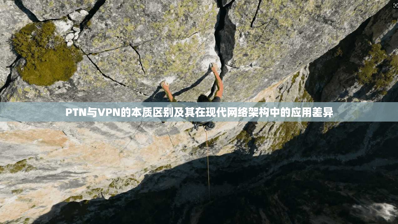 PTN与VPN的本质区别及其在现代网络架构中的应用差异