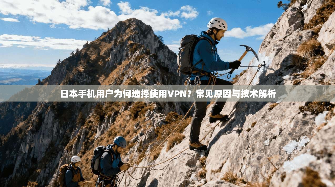 日本手机用户为何选择使用VPN?常见原因与技术解析 日本手机用户为何选择使用VPN?常见原因与技术解析
