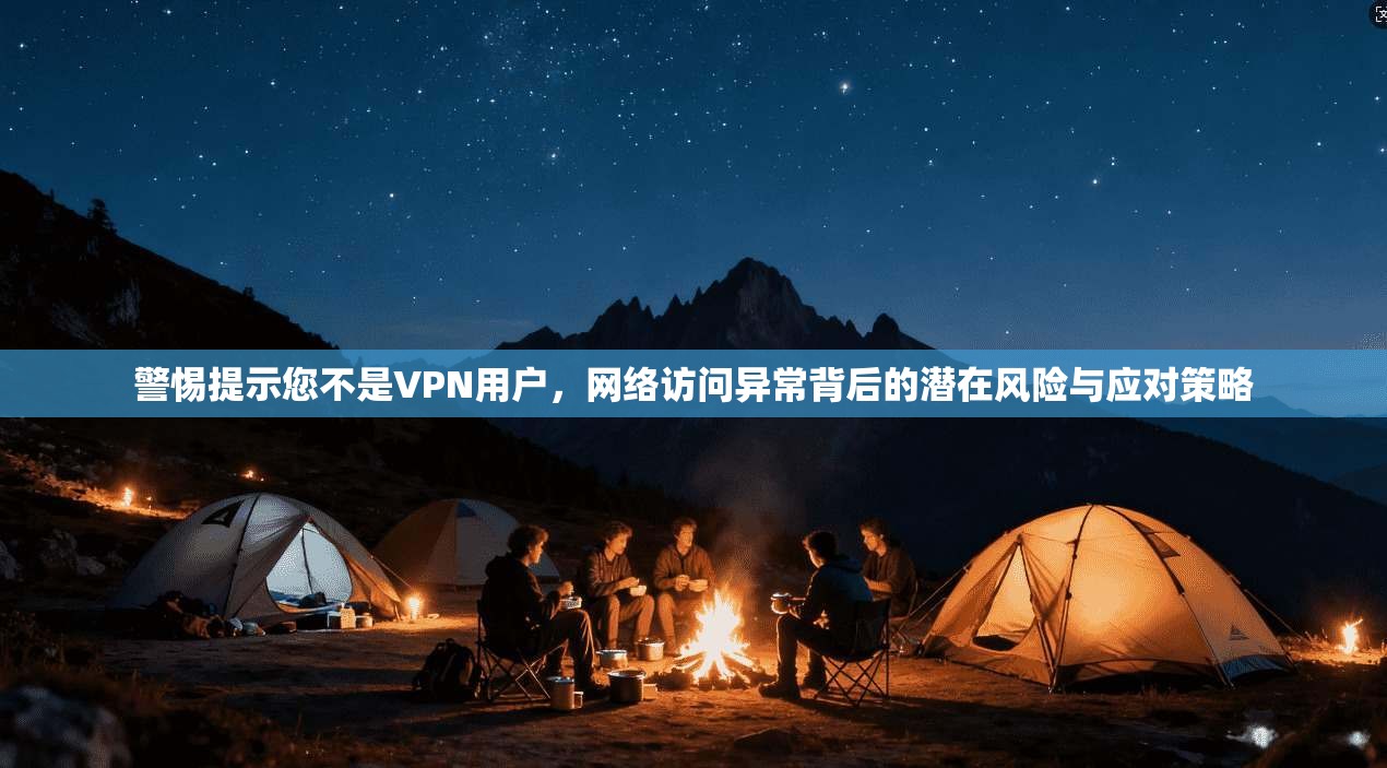 警惕提示您不是VPN用户，网络访问异常背后的潜在风险与应对策略