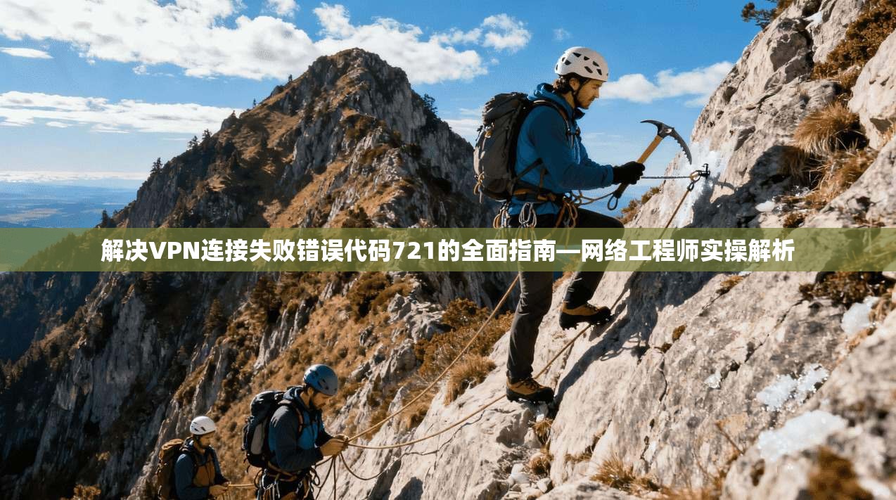 解决VPN连接失败错误代码721的全面指南—网络工程师实操解析