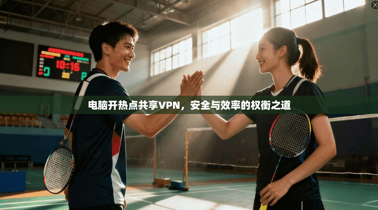 电脑开热点共享VPN，安全与效率的权衡之道