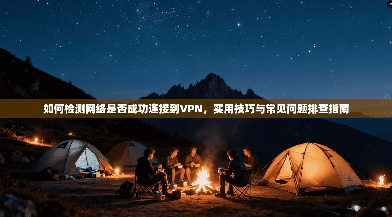 如何检测网络是否成功连接到VPN，实用技巧与常见问题排查指南
