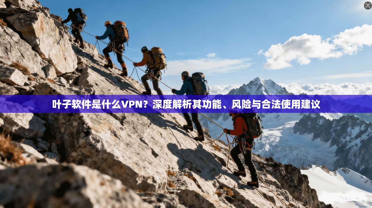 叶子软件是什么VPN？深度解析其功能、风险与合法使用建议