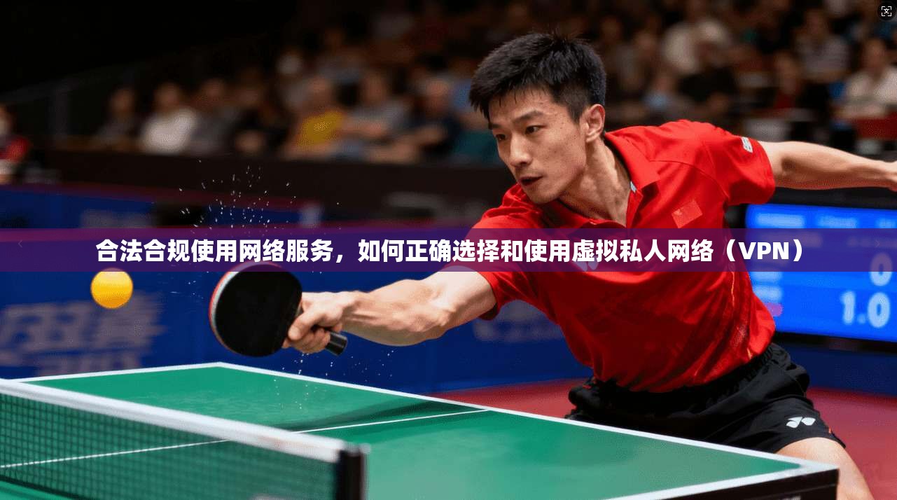 合法合规使用网络服务，如何正确选择和使用虚拟私人网络（VPN）