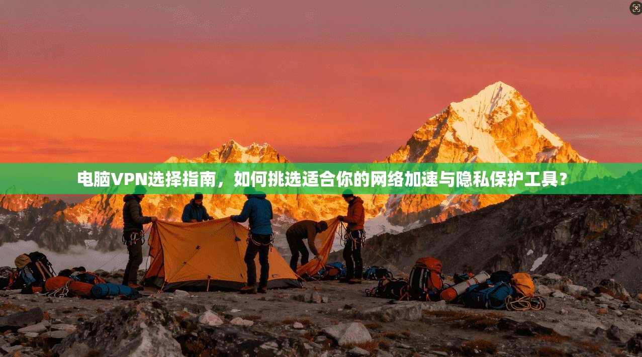 电脑VPN选择指南，如何挑选适合你的网络加速与隐私保护工具？