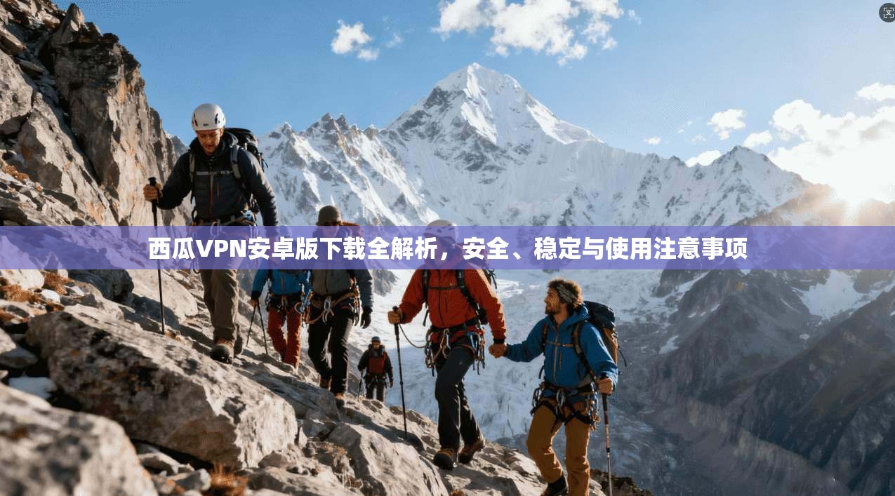 西瓜VPN安卓版下载全解析，安全、稳定与使用注意事项