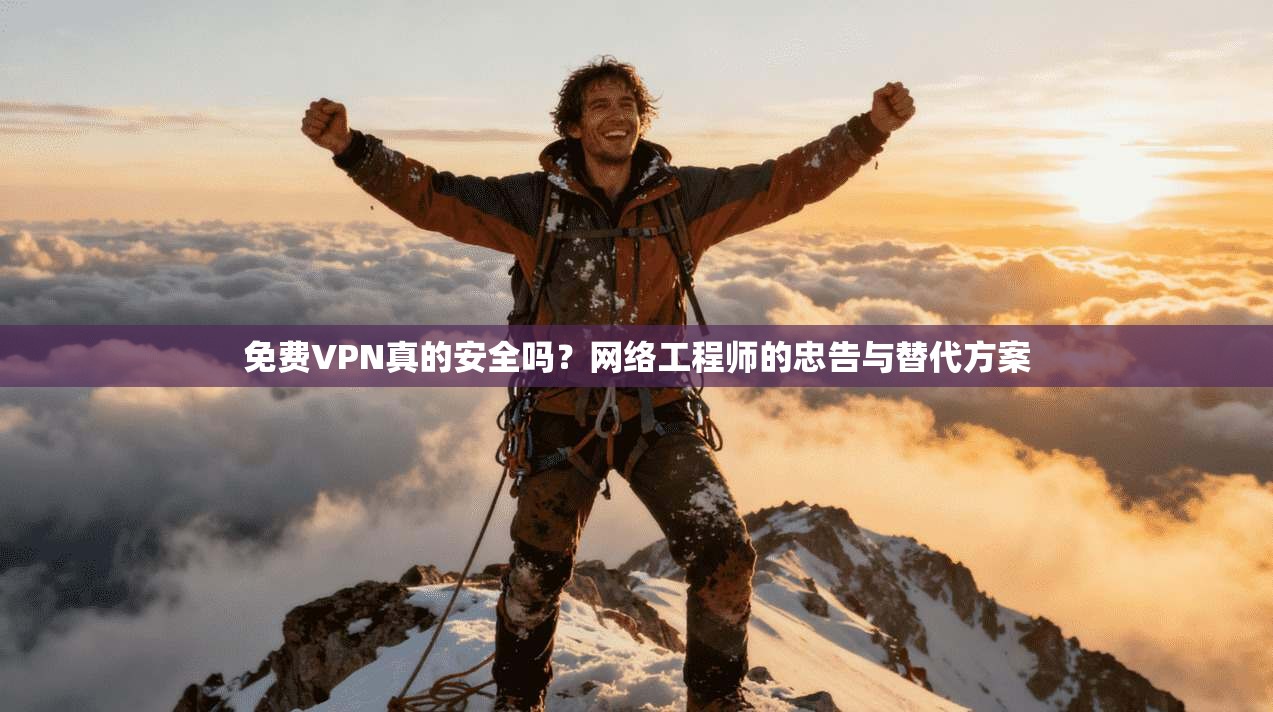 免费VPN真的安全吗?网络工程师的忠告与替代方案 免费VPN真的安全吗?网络工程师的忠告与替代方案