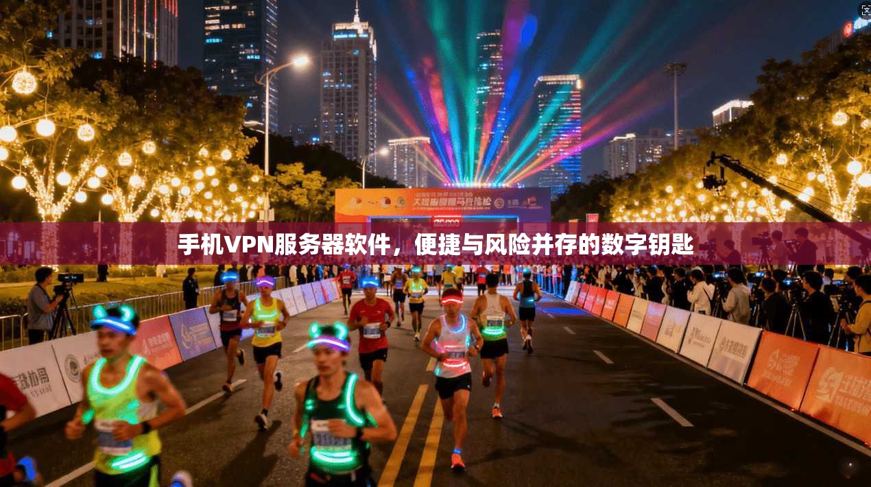 手机VPN服务器软件，便捷与风险并存的数字钥匙
