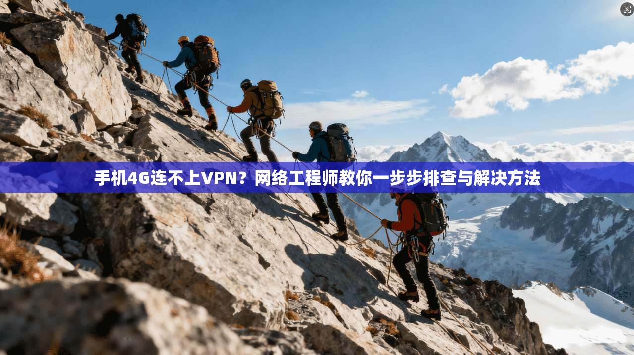手机4G连不上VPN?网络工程师教你一步步排查与解决方法 手机4G连不上VPN?网络工程师教你一步步排查与解决方法