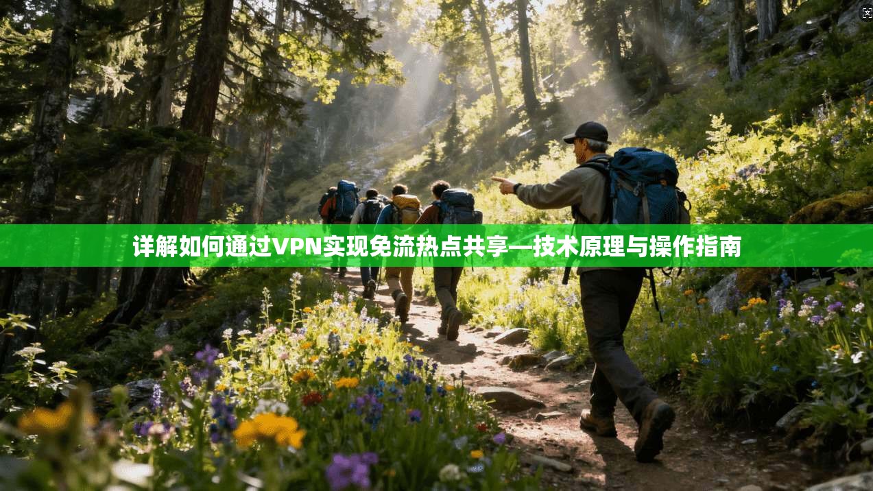 详解如何通过VPN实现免流热点共享—技术原理与操作指南 详解如何通过VPN实现免流热点共享—技术原理与操作指南