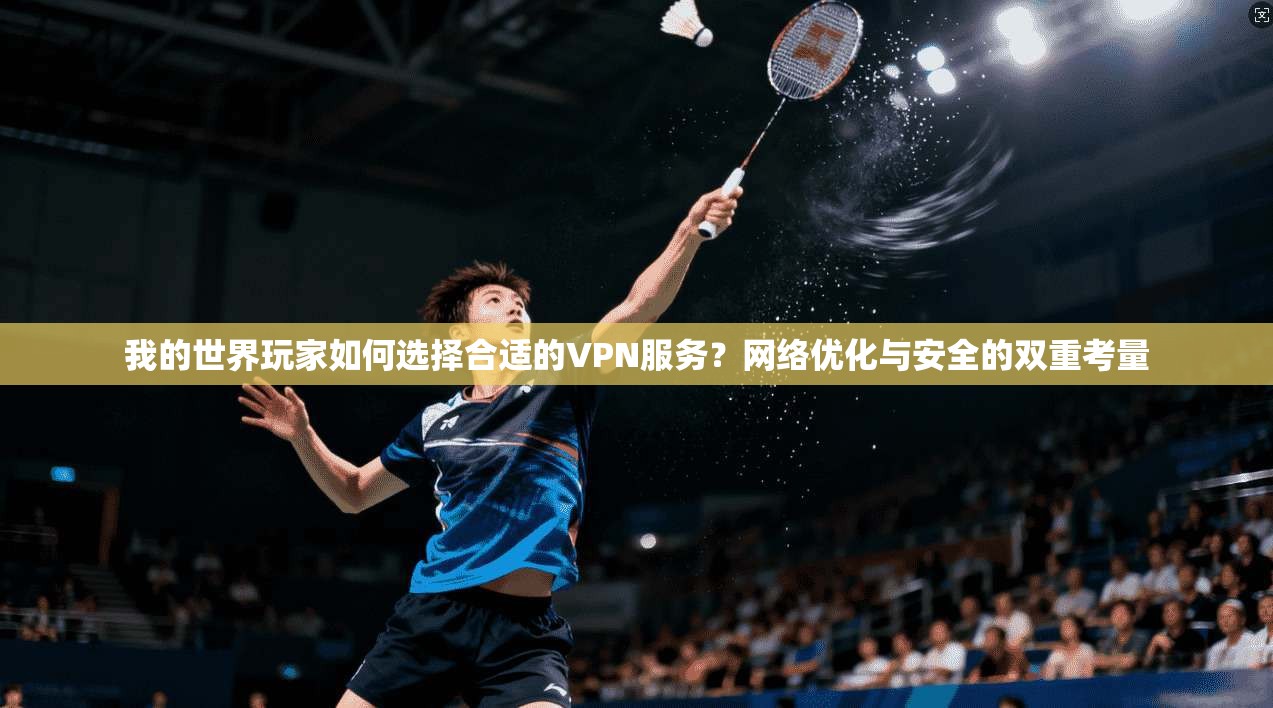 我的世界玩家如何选择合适的VPN服务？网络优化与安全的双重考量