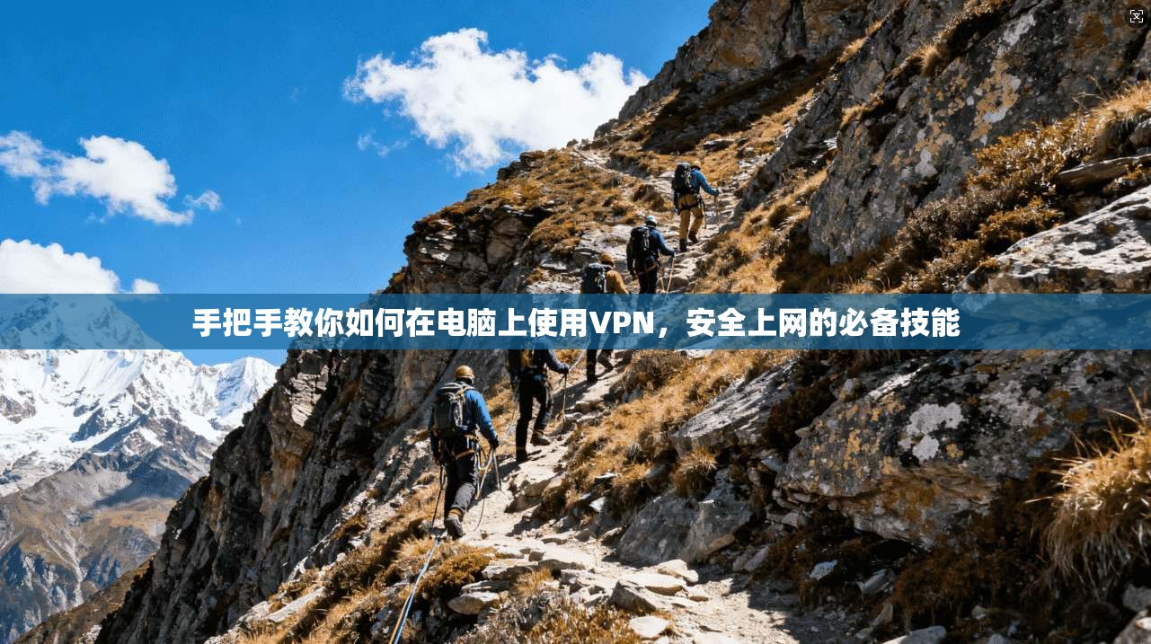 手把手教你如何在电脑上使用VPN，安全上网的必备技能