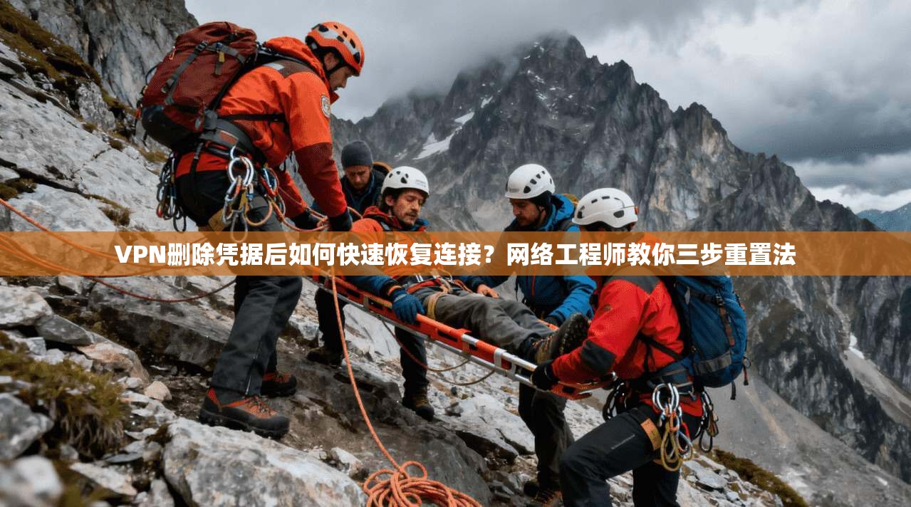 VPN删除凭据后如何快速恢复连接？网络工程师教你三步重置法