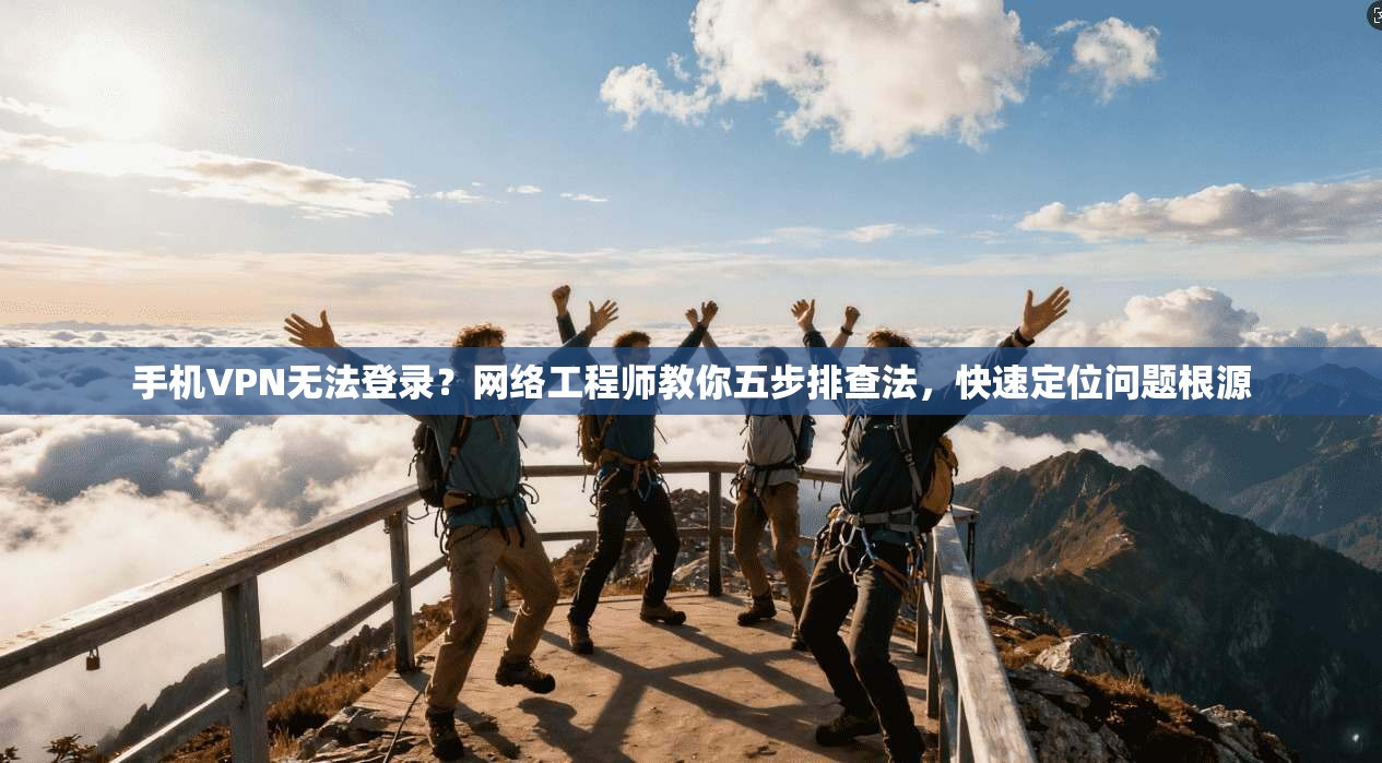 手机VPN无法登录？网络工程师教你五步排查法，快速定位问题根源