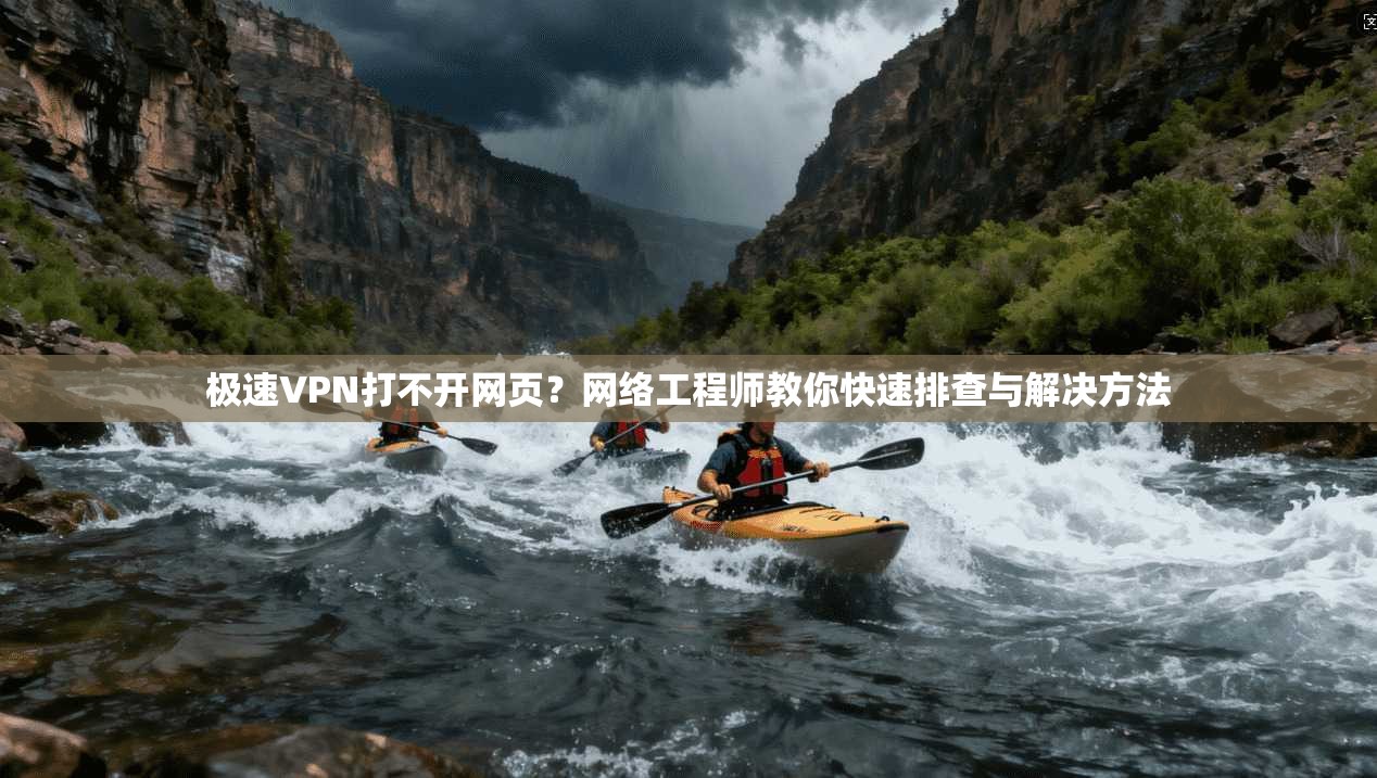 极速VPN打不开网页？网络工程师教你快速排查与解决方法