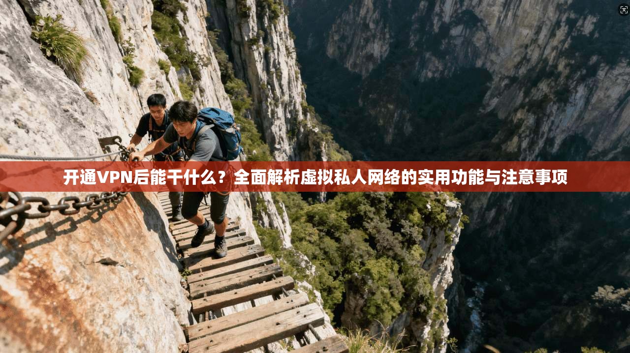 开通VPN后能干什么？全面解析虚拟私人网络的实用功能与注意事项