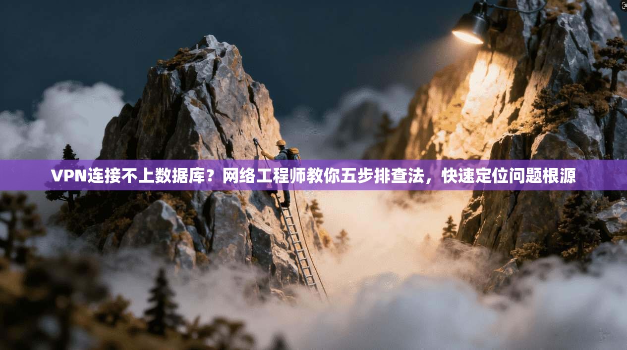 VPN连接不上数据库?网络工程师教你五步排查法,快速定位问题根源 VPN连接不上数据库?网络工程师教你五步排查法,快速定位问题根源