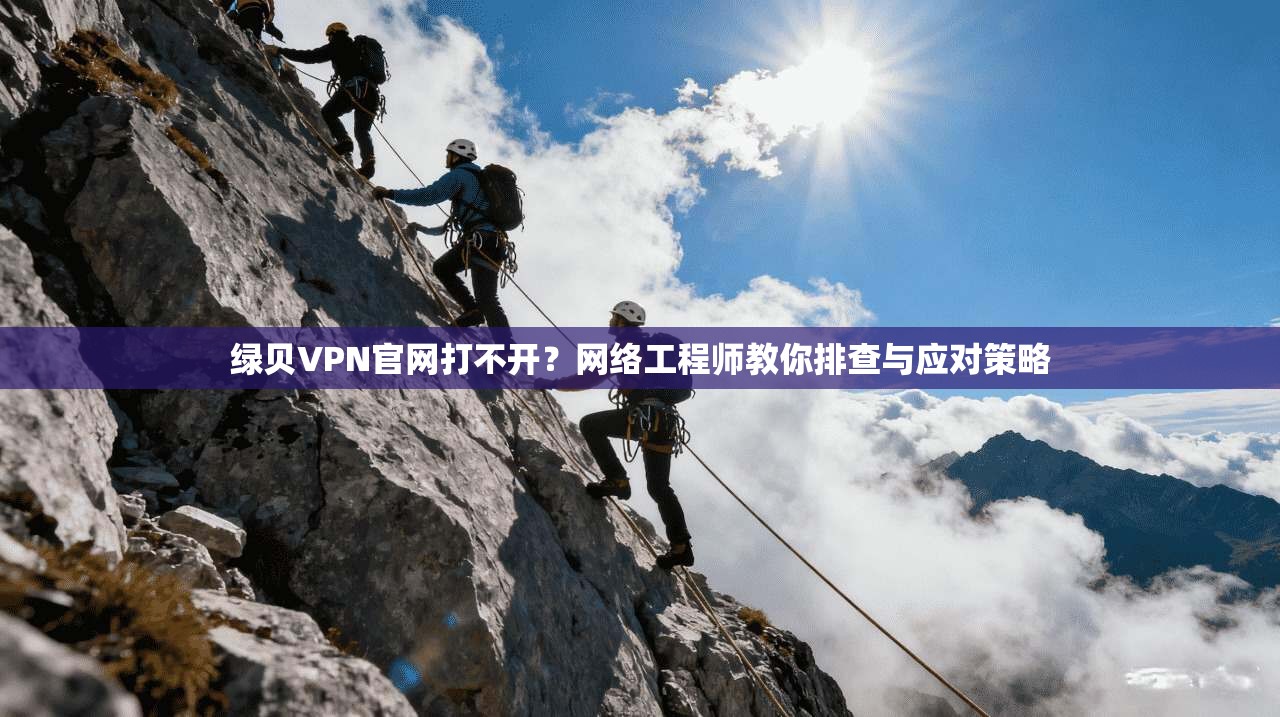 绿贝VPN官网打不开？网络工程师教你排查与应对策略