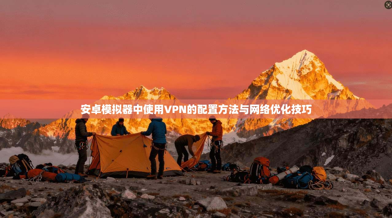 安卓模拟器中使用VPN的配置方法与网络优化技巧 安卓模拟器中使用VPN的配置方法与网络优化技巧