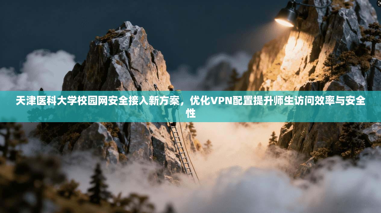 天津医科大学校园网安全接入新方案，优化VPN配置提升师生访问效率与安全性