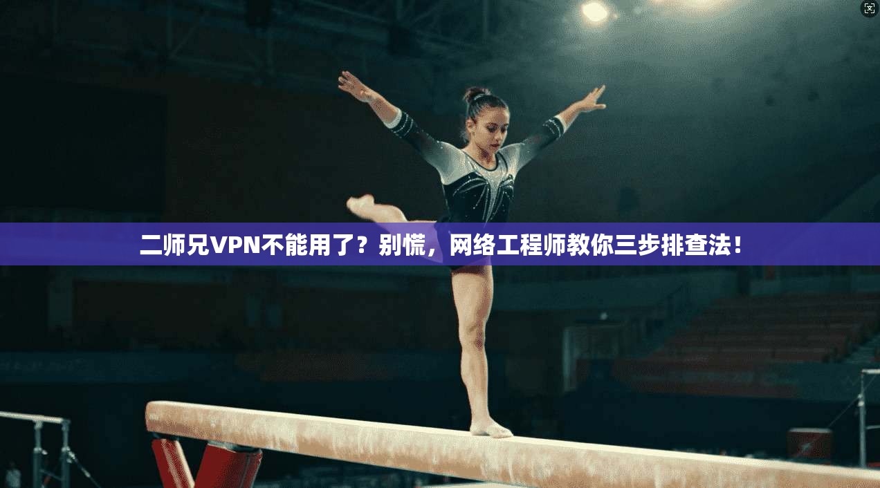 二师兄VPN不能用了？别慌，网络工程师教你三步排查法！
