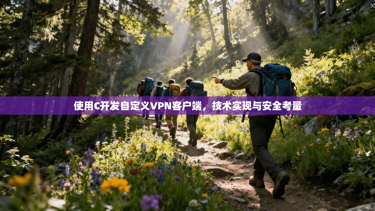 使用C开发自定义VPN客户端，技术实现与安全考量