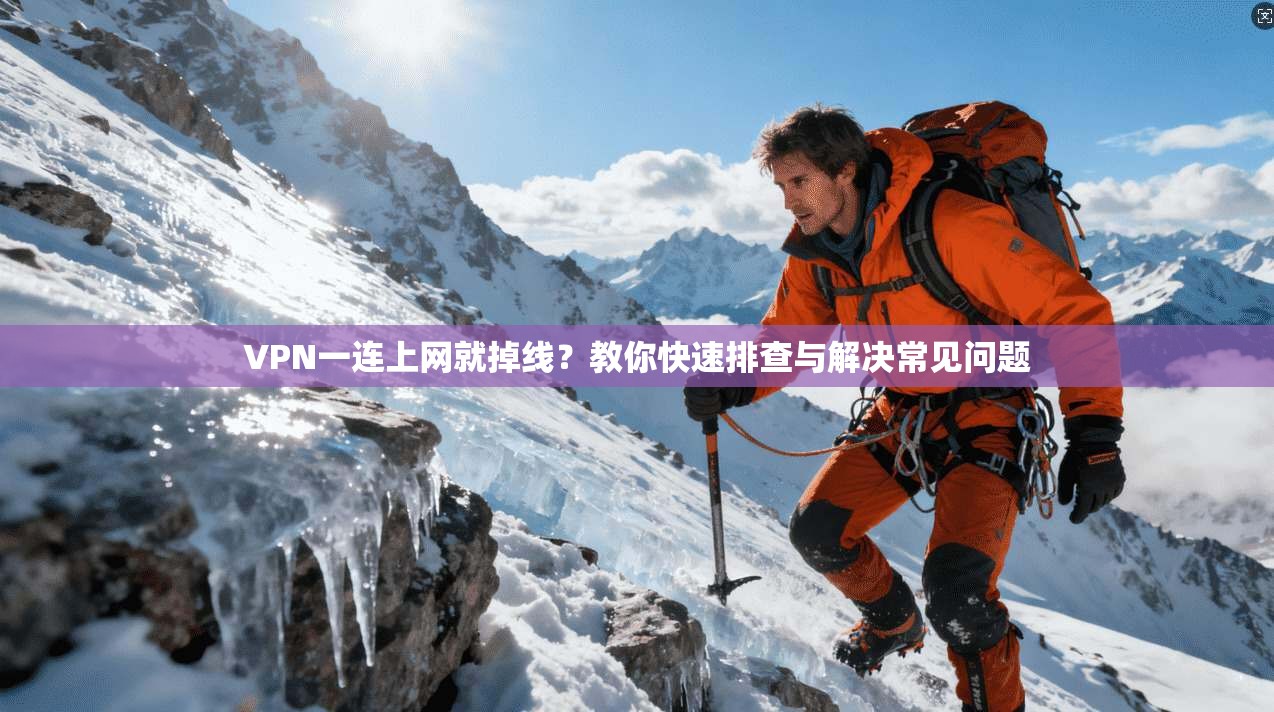 VPN一连上网就掉线?教你快速排查与解决常见问题 VPN一连上网就掉线?教你快速排查与解决常见问题