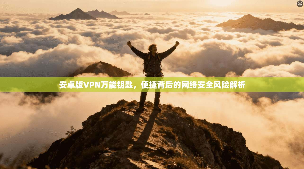 安卓版VPN万能钥匙,便捷背后的网络安全风险解析 安卓版VPN万能钥匙,便捷背后的网络安全风险解析