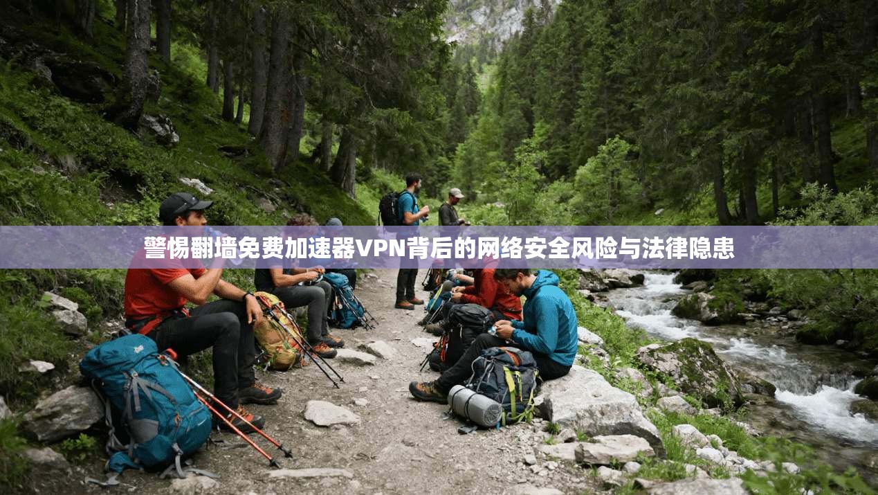 警惕翻墙免费加速器VPN背后的网络安全风险与法律隐患