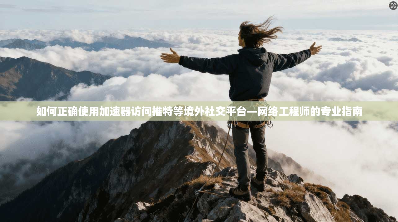 如何正确使用加速器访问推特等境外社交平台—网络工程师的专业指南