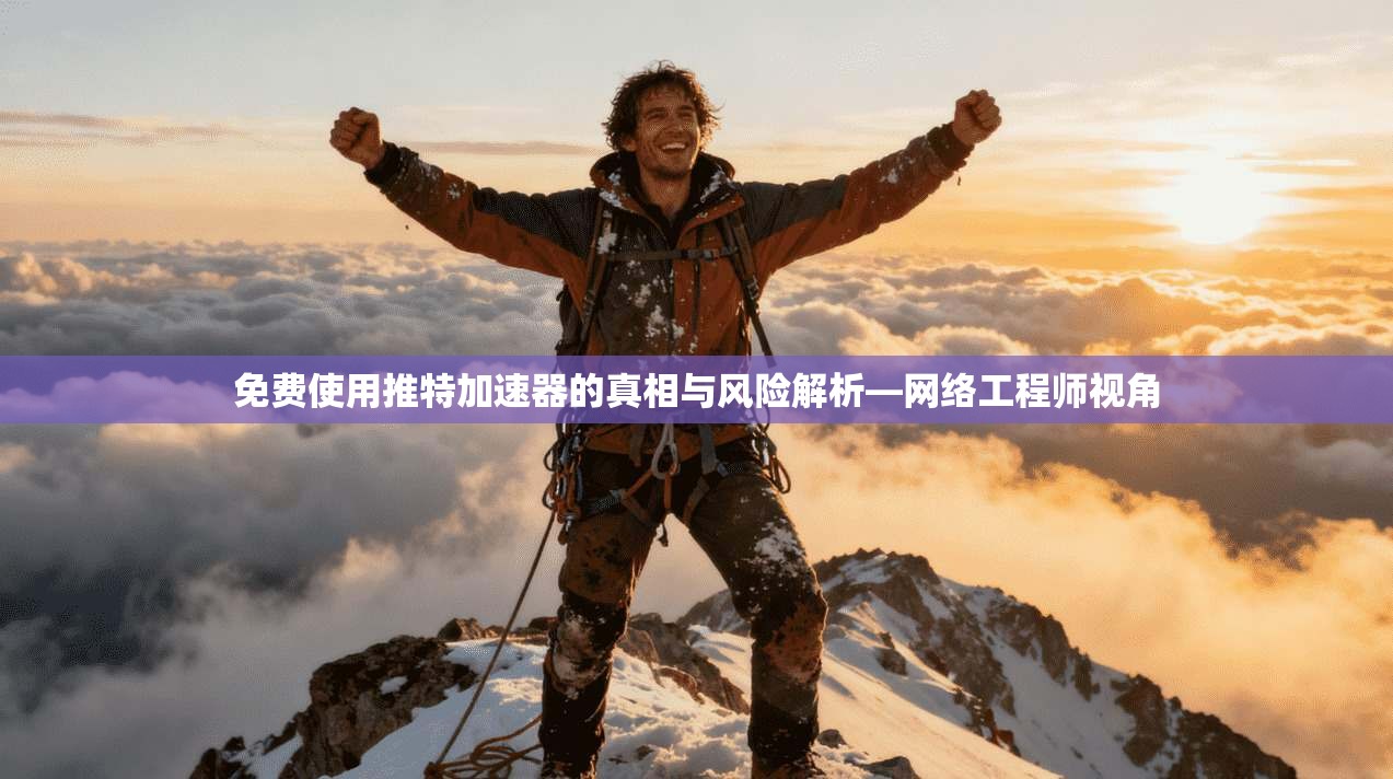 免费使用推特加速器的真相与风险解析—网络工程师视角