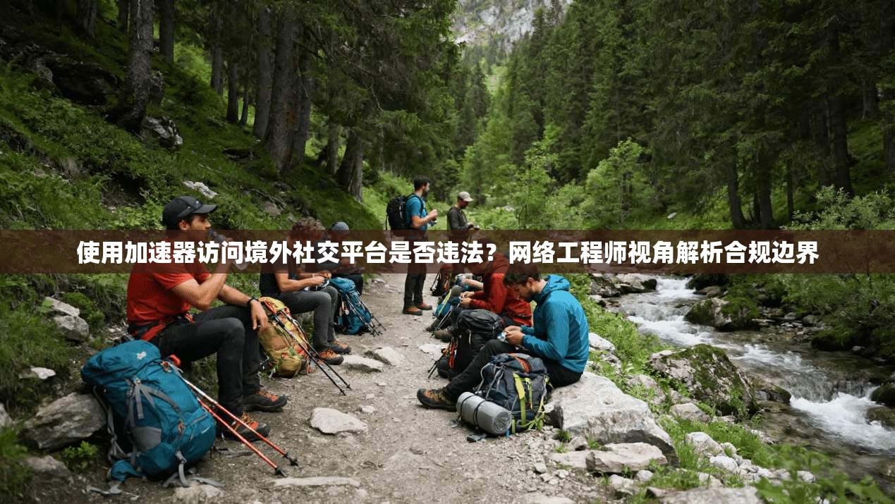 使用加速器访问境外社交平台是否违法?网络工程师视角解析合规边界 使用加速器访问境外社交平台是否违法?网络工程师视角解析合规边界